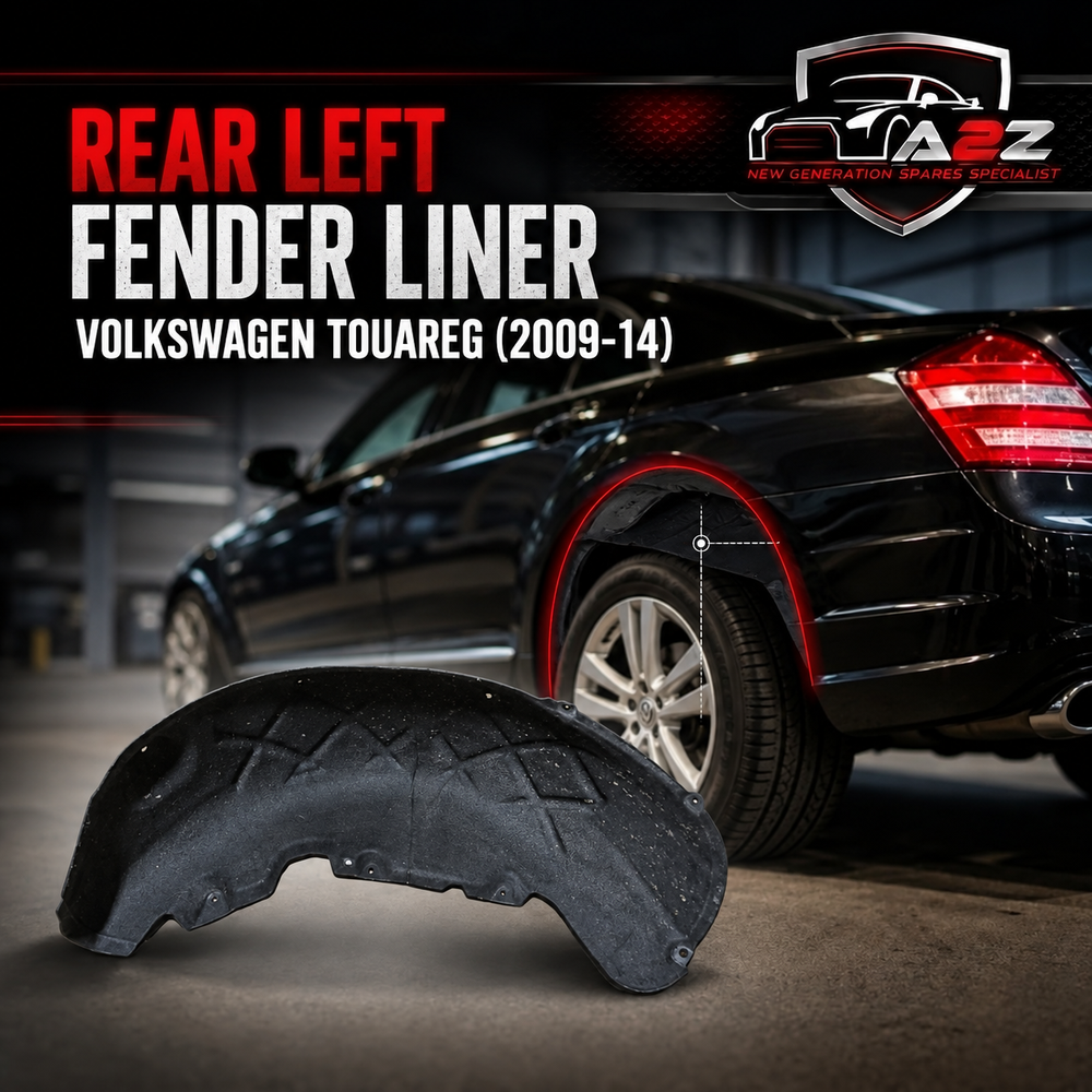 Rear Left Fender Liner 7P6810971 Compatible With Volkswagen TOUAREG (2009-14)