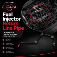 Fuel Injector Return Line Pipe 04L130235J 04L130235N Compatible With AUDI A3 Q3 & SKODA KODIAQ I (NS6, NS7, NV7)