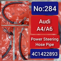 Power Steering Hose Pipe 4C1422893 8D1422893AL Compatible with AUDI A4 A6 Tag-H-284