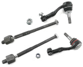 Front Steering Tie Rod End Head Assembly (Rack End & Tie Rod End) Right & Left Set 32106765235 32106765236 Compatible With BMW 3 Series (E90) & X1 (E84) & Z4 Roadster (E89)