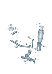 Front Right Air Suspension Shock Absorber Strut 7P6616040R 7P6616040N 7P6616040H 7P6616040K Compatible With AUDI Q7 (7P) & PORSCHE CAYENNE (92A) & VW TOUAREG (7P5, 7P6)