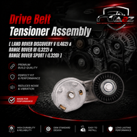 Belt Tensioner With Pulley LR035546 LR010756 Compatible with LAND ROVER DISCOVERY V (L462) & RANGE ROVER III (L322) & RANGE ROVER SPORT I (L320)