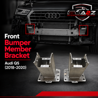 Front Bumper Member Bracket Left 80D807133A & Right 80D807134A Compatible With Audi Q5 (2018-2020) Tag No.169