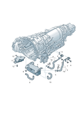 4H0317021H Oil Cooler For Audi A6 A8 Tag-O-50