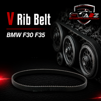 V-ribbed belt 11287603348 Compatible With BMW F30 F35