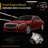 Front Engine Mount Set Compatible With MERCEDES-BENZ S-CLASS W222 Engine Mount Left 2222407117 & Right 2222407217