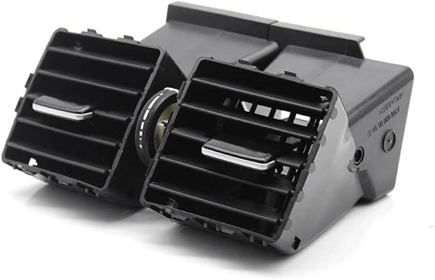 Black Rear AC Vent Assembly 1668300554 Compatible With Mercedes Benz GL-Class W166, GLS W166, ML-Class W166, GLE W166