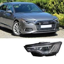 Headlight Headlamp Left 4K0941039C & Right 4K0941040C (Without Blaster) Compatible With AUDI A6 (2019-2023)