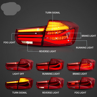 Upgrade Complete Tail Light Assy Set ( Upgrade Normal To LCI Model) Plug And Play No Need To Change Bumper Compatible With BMW F30 (2012-15) Tag No.3