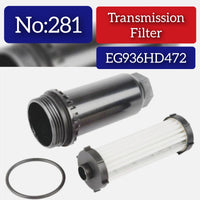 Transmission Filter 31256837 & EG936HD472 & HX151KIT Compatible With VOLVO V40 Cross Country (526) V40 Hatchback (525) Tag.281
