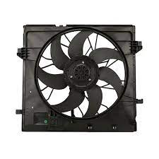 Engine Radiator Cooling Fan Assembly A0999061100 Compatible With MERCEDES-BENZ C-CLASS (W205) & C-CLASS Convertible (A205) & E-CLASS (W213) & GLC (X253)