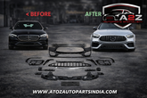 A To Z Compatible With Mercedes Benz C Class W206 (2022-2025) Front Bumper Upgrade Convert To Amg C63 Bumper Bodykit Gc W206-003 CC-9542 (Shipping Cost Not Included In Price)