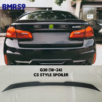 Rear Bumper Spoiler CS Style BMRS9 Compatible With BMW G30 (2017-20)