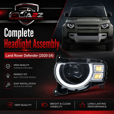 Complete HeadLight Assy Compatible With Land Rover Defender (2020-24)