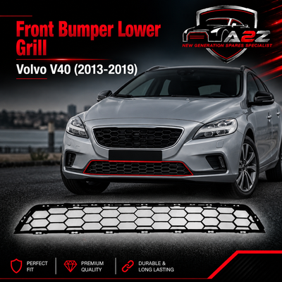 Front Bumper Lower Grill 31290945 Compatible With Volvo V40 (2013-19)