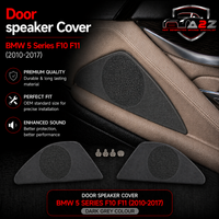 Rear Left Door Speaker Cover Gray 51427226467 Compatible With BMW 5 Series F10 F11
