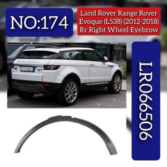 Rear Right Wheel Eyebrow LR066506 Compatible With Land Rover Range Rover Evoque (L538) (2012-2018) Tag No.174