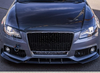 RS4 Quattro Silver Honeycomb Show Grill Compatible With Audi A4 B8(2009-12) Tag No.4