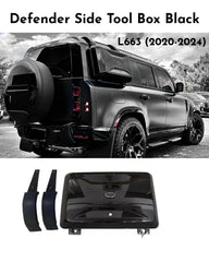 Side Tool Box (Gloss Black) Compatible With Land Rover Defender L633 (2020-2024)