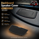 Black Dashboard Speaker Cover 51459239291 Compatible With BMW 3 SERIES F30 2012-2018