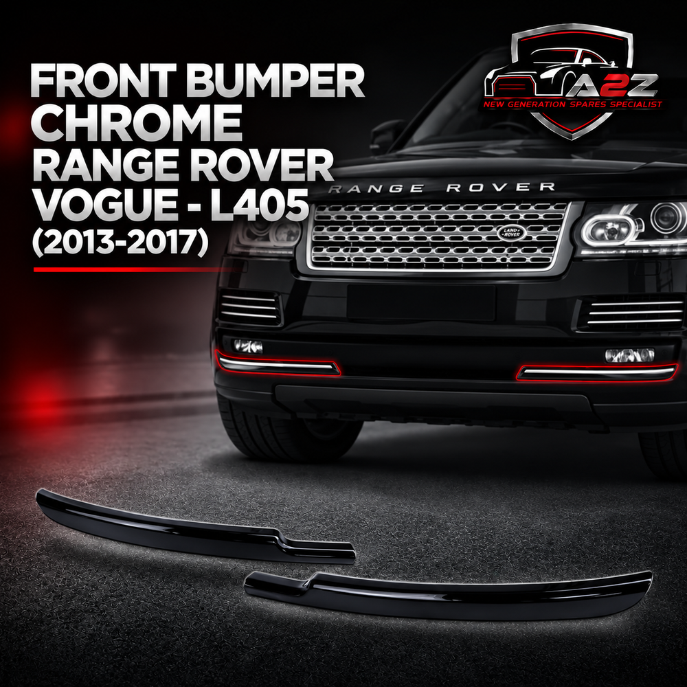Front Bumper Chrome Compatible With Land Rover Range Rover Vogue - L405 (2013-2017) Tag No.17