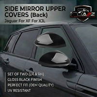 Side Mirror Upper Cover Right & Left Compatible With Jaguar For XF For XJL