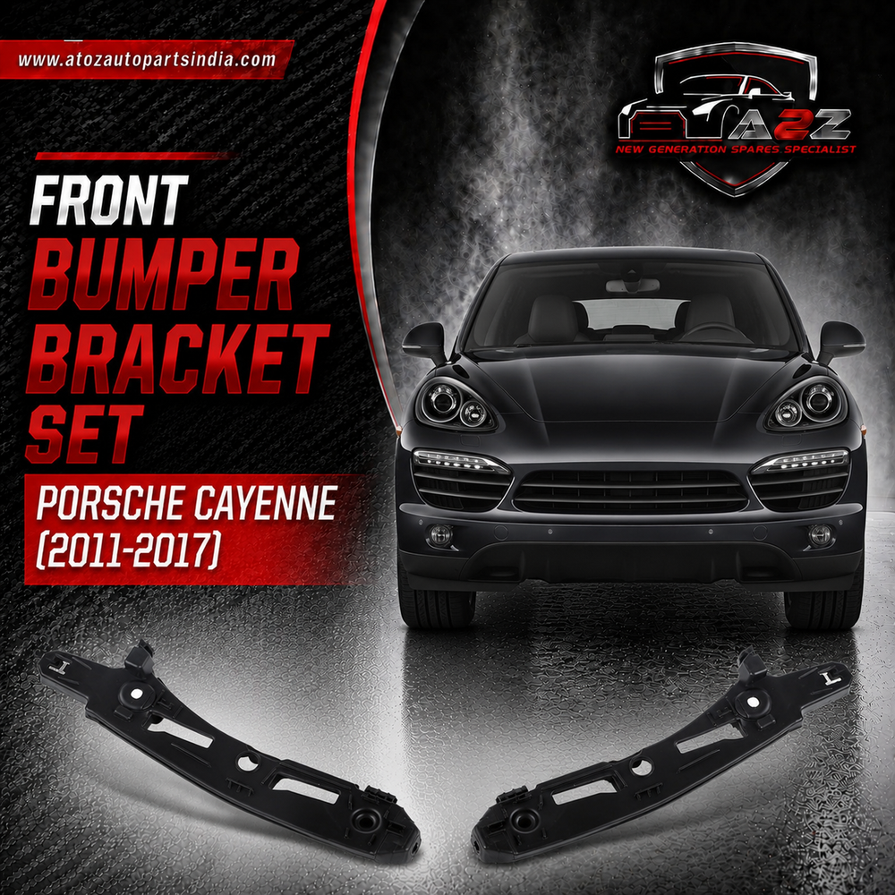 Front Bumber Bracket Left 95850504901 & Right 95850505001 Compatible With Porsche Cayenne (2011-2017) Tag No.209