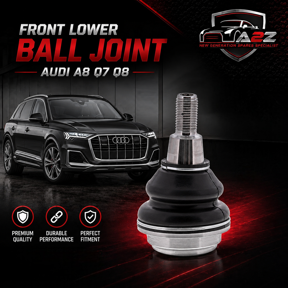 Front Lower Ball Joint Right & Left 4M0407689C 4M0407689B Set Compatible With AUDI A8 Q7 Q8