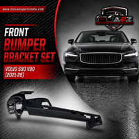 Front Bumper Bracket Set Left 31663020 & Right 31663021 Compatible With Volvo S90 V90 (2021-26)