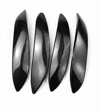 Inner Pull Handle Cover (4PCS) (Carbon fiber) Compatible With BMW 3 SERIES F30 F31 M3 F35