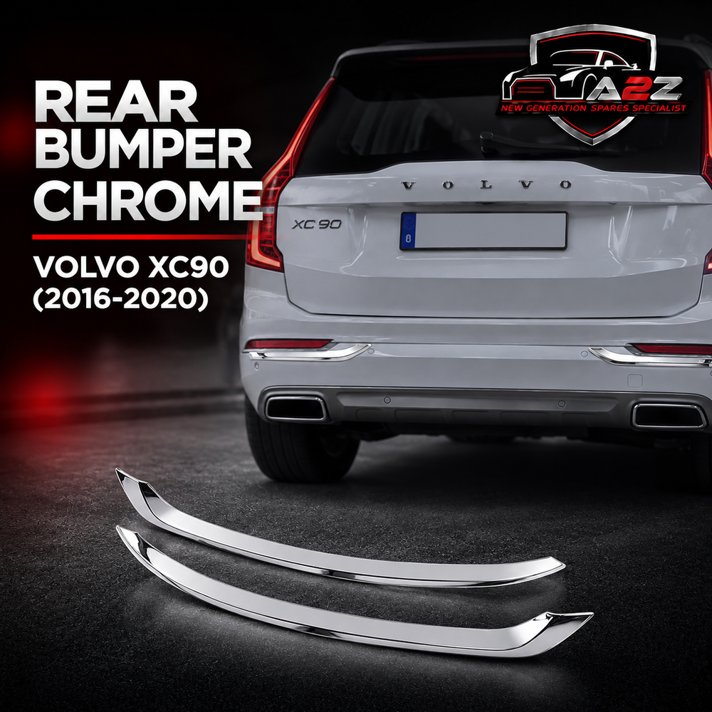 Rear Bumper Chrome Left 31383856 & Right 31383857 Compatible With VOLVO XC90 (2016-2020) Tag No.21