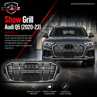 Show Grill Compatible With Audi Q5(2020-23) Original Black Chrome