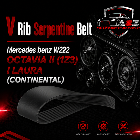 V-ribbed Serpentine Belt 0039938796 Compatible With Mercedes benz W222