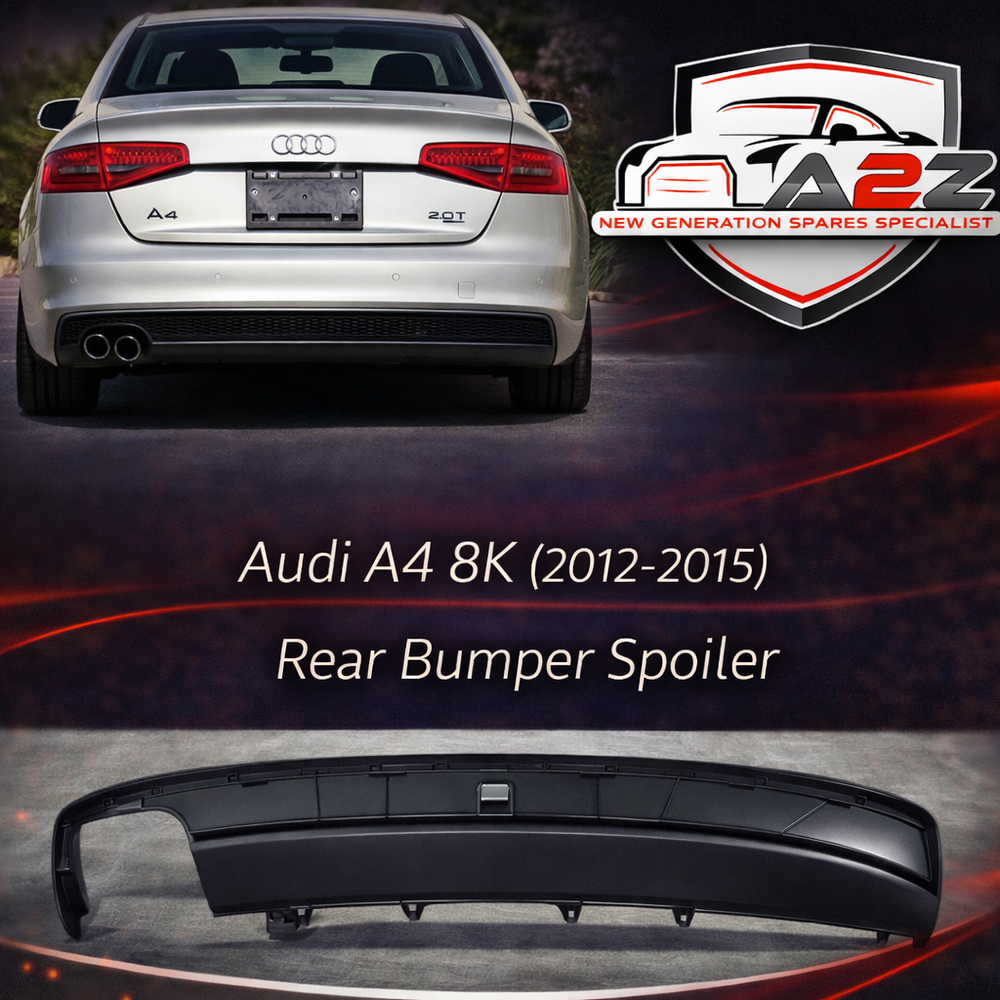 Rear Bumper Spoiler 8K0807521J1RR Compatible With AUDI A4 8K (2012-2015) Tag No.228