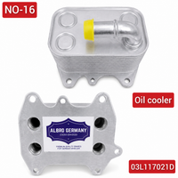 Oil cooler 03L117021D 03L115389E For AUDI A6 Tag-O-16