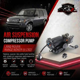 Air Suspension Compressor Pump LR025111 LR041777 LR015089 LR006201 Compatible With LAND ROVER RANGE ROVER III L322