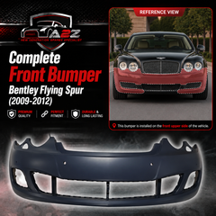 Complete Front Bumper 3W5807217Q Compatible With Bentley Flying Spur (2009-2012) Tag No.1001