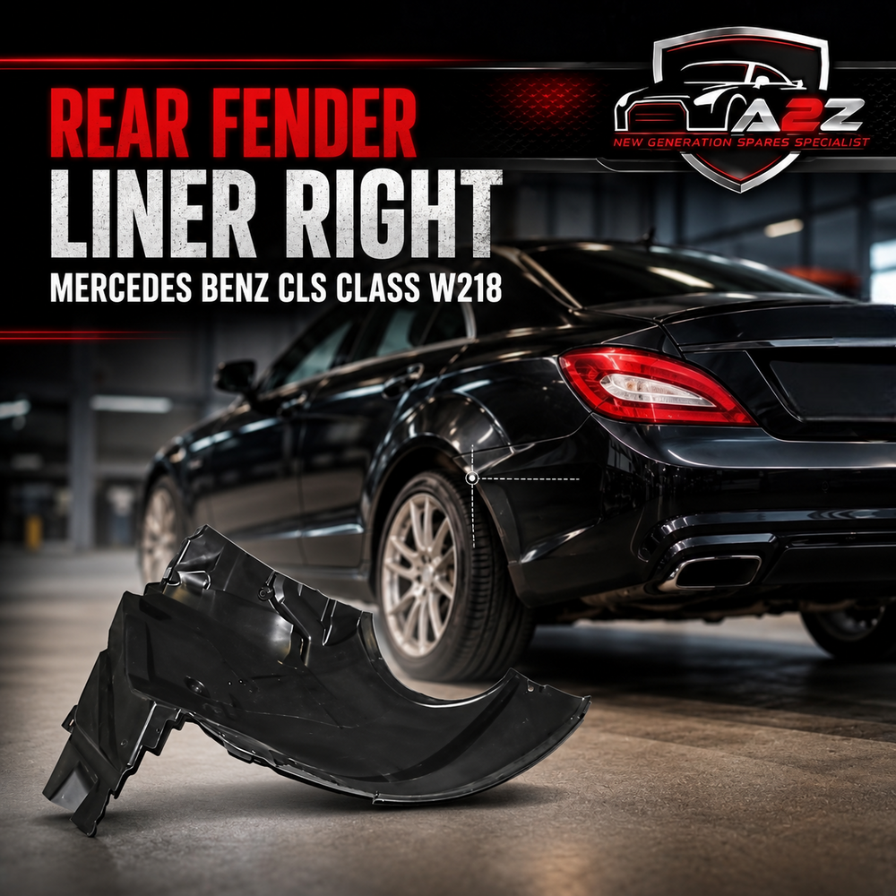 Rear Fender Liner Right 2186900364 Compatible With Mercedes Benz CLS Class W218