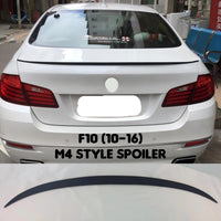 Rear Bumper Spoiler M4 Style BMRS7 Compatible With BMW F10 (2010-16)