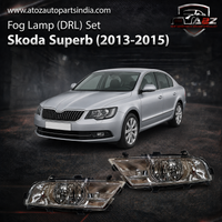 Fog Lamp (DRL) Set Left 3T0941701C 3TD941699A & Right 3T0941702C 3TD941700A Compatible With Skoda Superb (2013-2015) Tag No.178