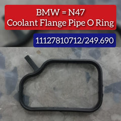 Coolant Pipe Elbow Packing (Gasket) 249.690 11127810712 Compatible With BMW 1-SERIES (F20) 3-SERIES (E90) 3-SERIES (F30, F80) 3-SERIES Gran Turismo (F34) 5-SERIES (F10) X1 (E84) X3 (F25)