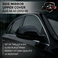Side Mirror Upper Cover Right 4G0857528 & Left 4G0857527 Compatible With Audi A6 4G (2012-18)