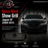 Glossy Black Show Grill C2Z14892 Compatible With Jaguar XF (2009-2011) Tag No.3