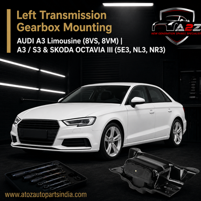 Left Transmission Gearbox Mounting 5Q0199555R Compatible With AUDI A3 Limousine (8VS, 8VM) | A3 / S3 & SKODA OCTAVIA III (5E3, NL3, NR3) Tag No:2