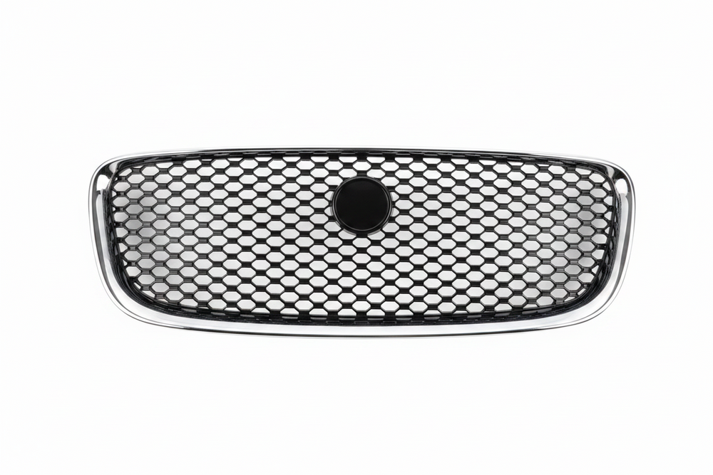 Outer Chrome Glossy Black Show Grill CUS62091 Compatible With Jaguar F-pace (2017-2020) Tag No.93
