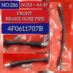 Front Brake Hose Pipe 4F0611707B Compatible with AUDI A6 4F Tag-H-286
