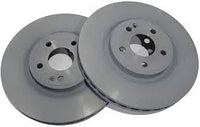 Front Brake Disc Set 2464210112 A2464210112 A246421011207 A2464212412 A246421241207 Compatible With MERCEDES-BENZ A-CLASS W176 & B-CLASS Sports Tourer W246 & CLA Coupe C117 & GLA-CLASS X156