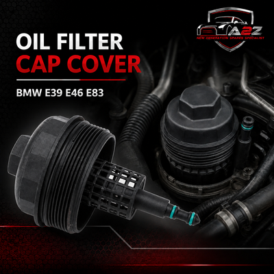 Oil Filter Cap Cover 11421744000 Compatible With BMW E39 E46 E83