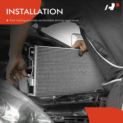 AC Condenser 30648955 30781280 31369510 Compatible With Volvo XC90