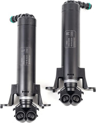 Headlight Washer Nozzle Set Left 8V0955101 & Right 8V0955102 Compatible With AUDI A3 Convertible (8V7, 8VE) | A3 / S3, A3 Limousine (8VS, 8VM) | A3 / S3 (2008-2016)